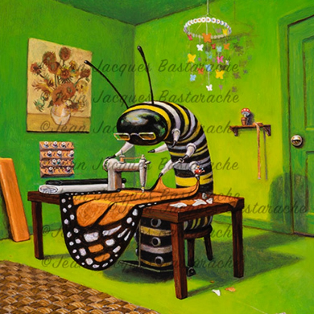 Starting Over by Artist Jean Jacques Bastarache 14" x 11"